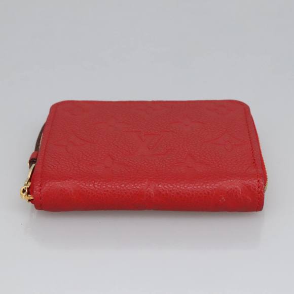 LOUIS VUITTON Monogram Empreinte Zippy Coin Purse Orian M60552 LV Auth am7102A - Picture 6 of 16